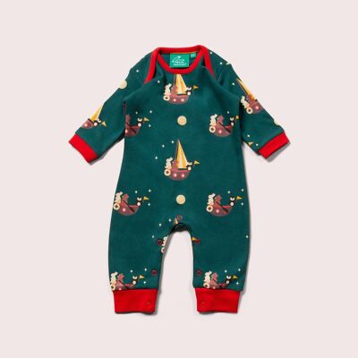 Stormy Seas Organic Strampler Playsuit