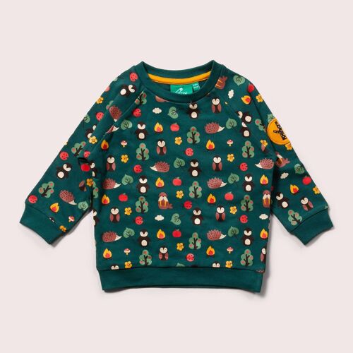 Woodland Walk Long Sleeve Raglan Sweatshirt