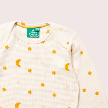 Ensemble T-shirt bio et jogging Cream Waffle Stars 2