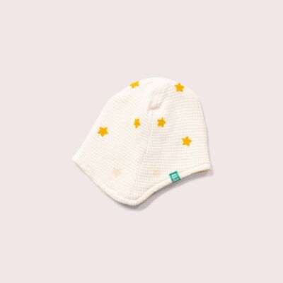 Sahnewaffel-Sterne-Baby-Mütze