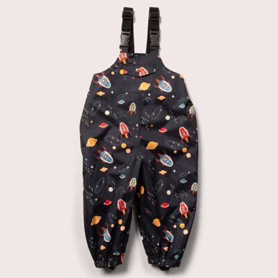 Outer Space Adventure Waterproof Recycled Dungarees
