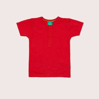 T-shirt rouge de tous les jours 1