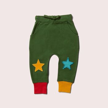 Jogging Star Woodland Patch aux genoux vert 2