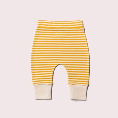 Pantaloni Wiggle a strisce dorate