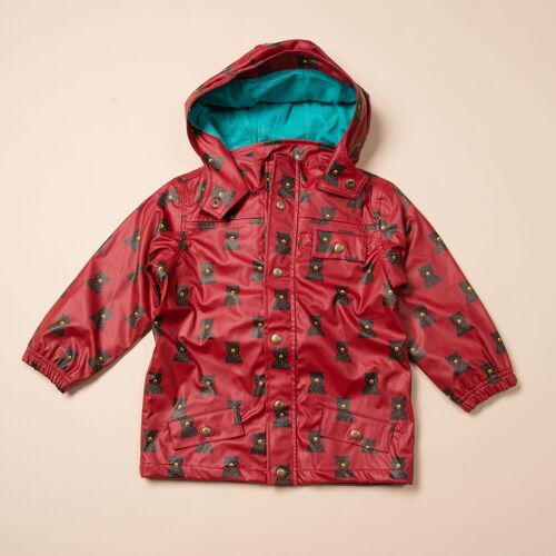 Mountain Bears Waterproof Recycled Raincoat