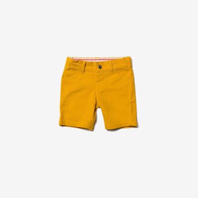 Goldfarbene Sonnenschein-Shorts