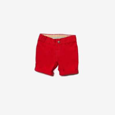 Pantalones cortos de sol rojo