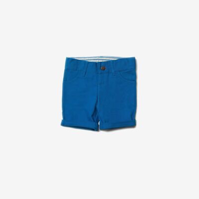 Elektrisch blaue Sonnenschein-Shorts