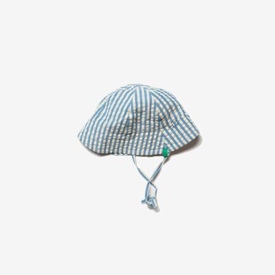 Cappellino da sole a righe Blue Skies