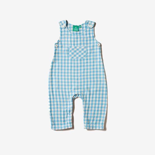 Corn Silk Check Explorer Dungarees