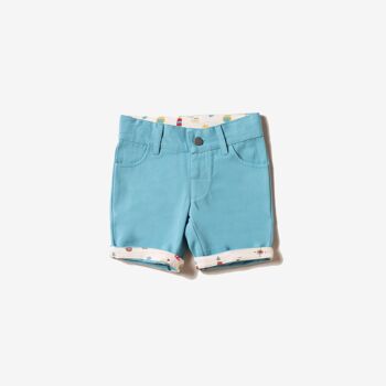 Corn Silk Blue Adventure Sunshine Short 1