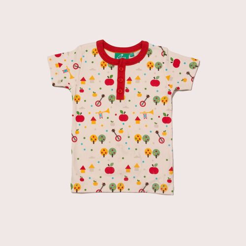 Apple Tree Button Down T-Shirt