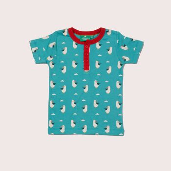 T-shirt boutonné Summer Seagull 1