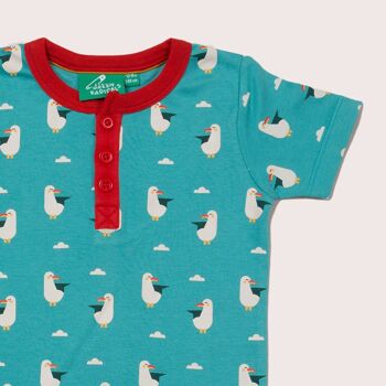 T-shirt boutonné Summer Seagull 3