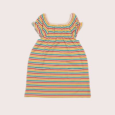 Rainbow Stripe Playdays Dress