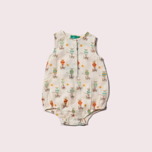 Take to the Skies Organic Sleeveless Bubble Body