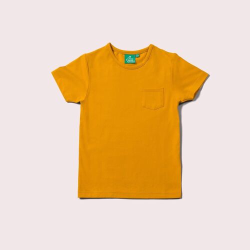 Gold Pocket Short Sleeve T-Shirt