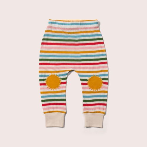 Rainbow Knee Patch Sunshine Joggers