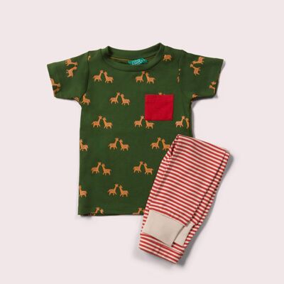 Juego de camiseta y jogger Giraffe Days