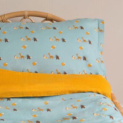 Ensemble de couette pour lit simple Under The Sun Organic Sweet Dreams