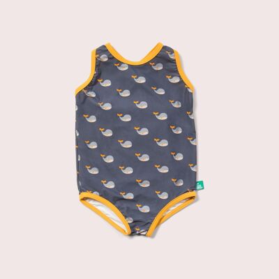 Maillot de bain une pièce Whale Song UVP 50+ recyclé