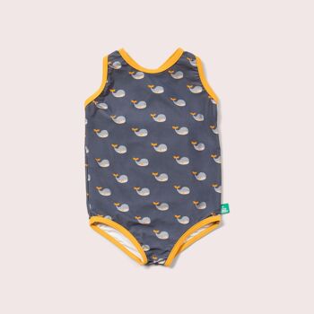 Maillot de bain une pièce Whale Song UVP 50+ recyclé 1