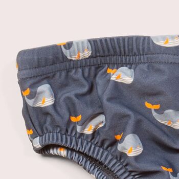 Whale Song UVP 50+ Couche de natation réutilisable pour bébé 2