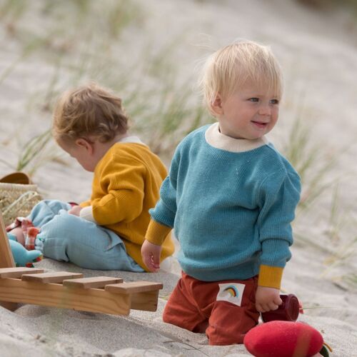 From One To Another Pale Blue Knitted Jumper