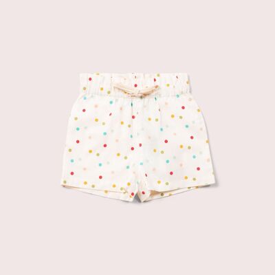 By The Sea Rainbow Spots Seersucker Shorts