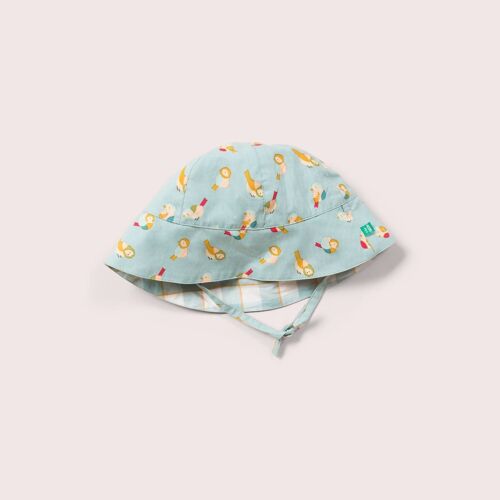 Rainbow Birds Reversible Sunhat