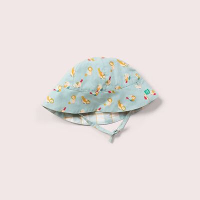 Cappellino da sole reversibile Rainbow Birds