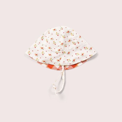 Spring Flowers Reversible Sunhat