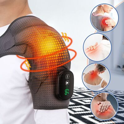Almohadilla de hombro de masaje eléctrico de vibración de 3 velocidades