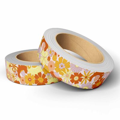 Washitape retro flowers