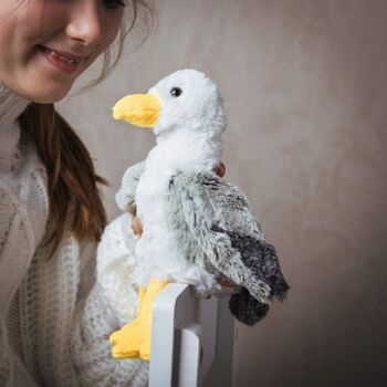 Peluche Mouette Jonathan peluche - doudou 6