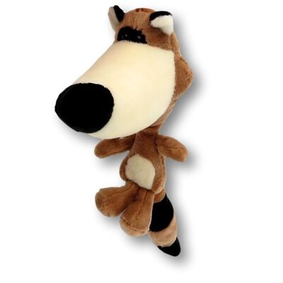 Plush Toy Bighead Raccoon Stuffed Animal - Cuddly Toy