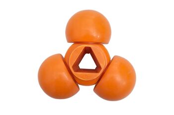 Presse orange Dreistern orange 16x16x9 plastique orange 1