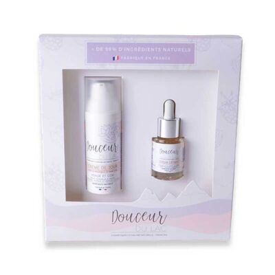 "Day cream and serum" set