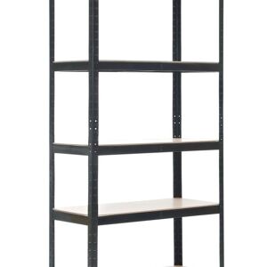 Insert étagère 90x40x220 noir 40x90x90 métal noir métal