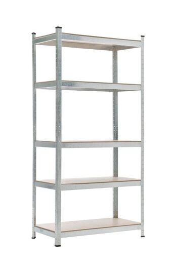 Étagère enfichable BIG 90x45x180 argent 45x90x180 métal argenté métal 7