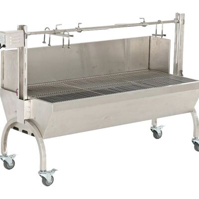 Monty maialino grill acciaio inox 56x136.5x97 acciaio inox acciaio inox acciaio inox