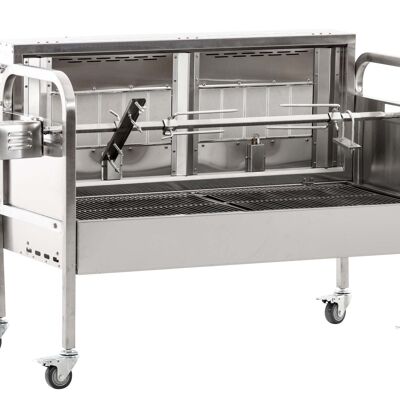 Griglia per maialino da latte Marshall in acciaio inox 60x116x90 in acciaio inox in acciaio inox in acciaio inox