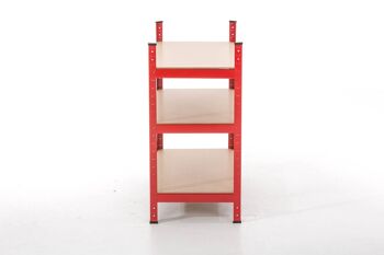 Insert étagère 90x45x90 rouge 40x90x90 métal rouge métal 4