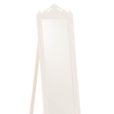 Specchio Amalia 45X130 CM bianco x45x130 legno bianco