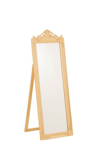 Miroir Amalia 45X130 CM Doré x45x130 Bois Doré 1