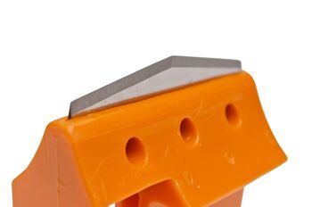 Couteau presse orange orange 10x6x10 plastique orange 5