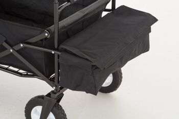 Chariot pliant Rudi noir 52x119x110 noir 5