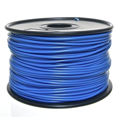 Filamento PLA 3,0 mm blu xx plastica blu