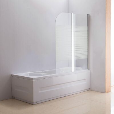 Box doccia 133x53cm/133x55cm rigato dx vetro satinato rigato x108x133 vetro satinato rigato Glass