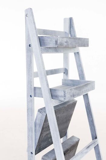 Marche d'escalier Dorin Gris 35x42,5x110,5 Bois Gris Bois 7